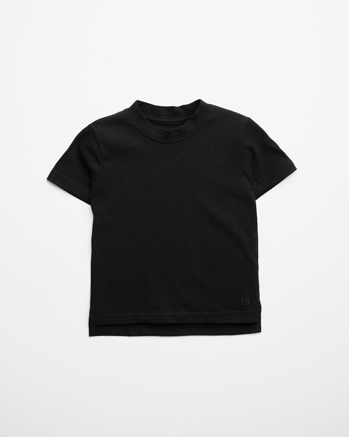 Elevated Tee - Black - Little Bipsy