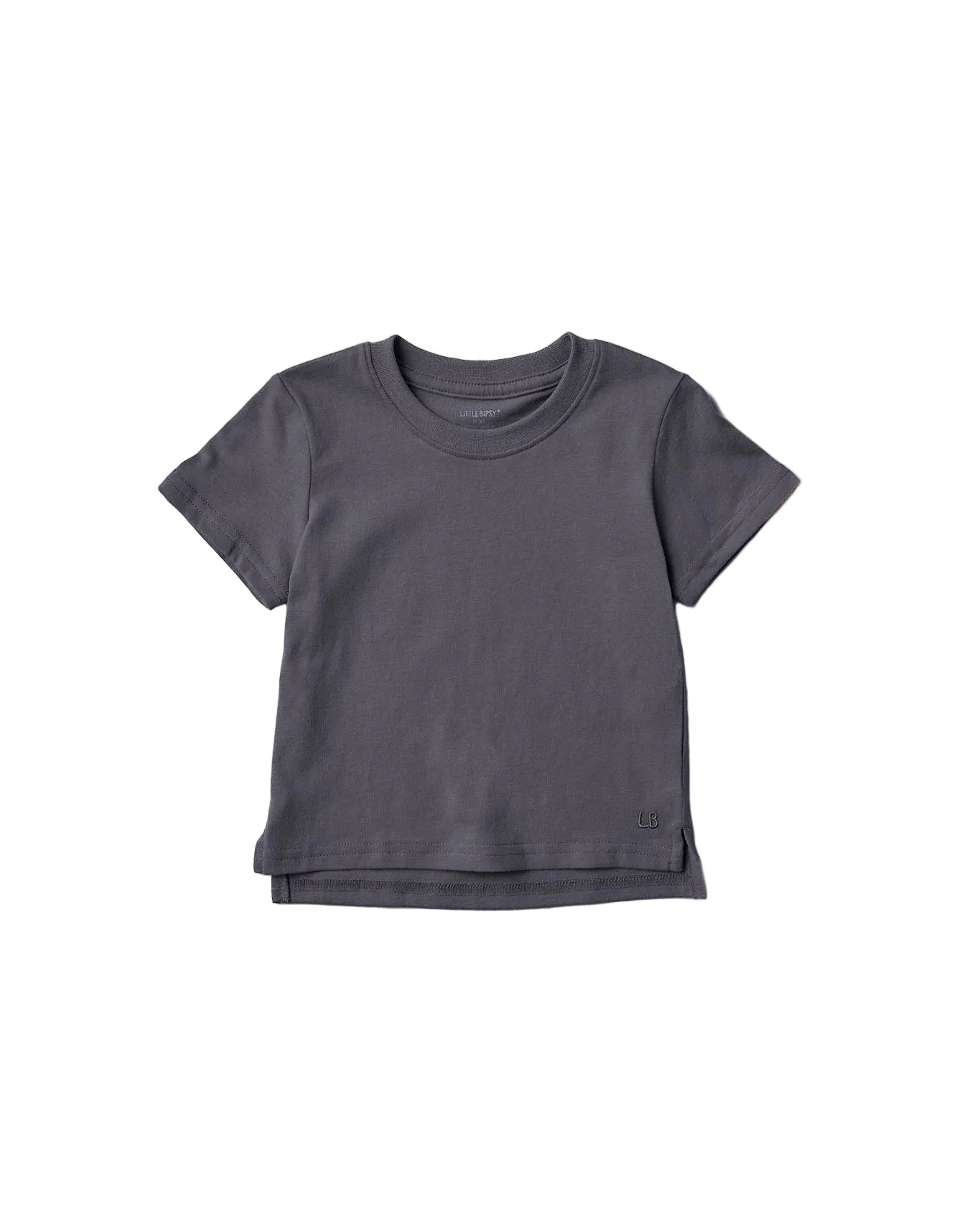 Elevated Tee - Iron - Little Bipsy