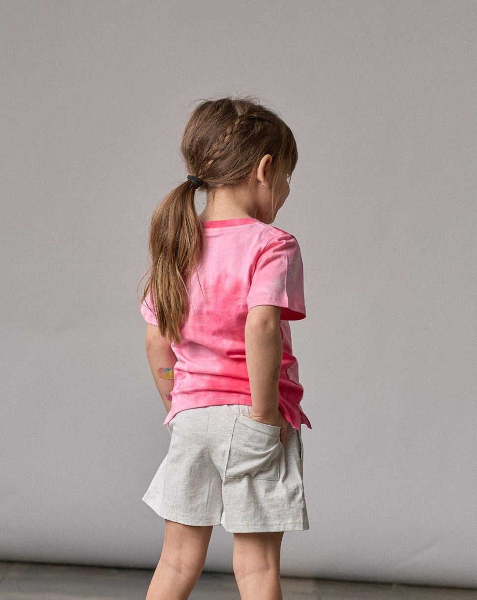 Everyday Short - Heather Grey - Little Bipsy