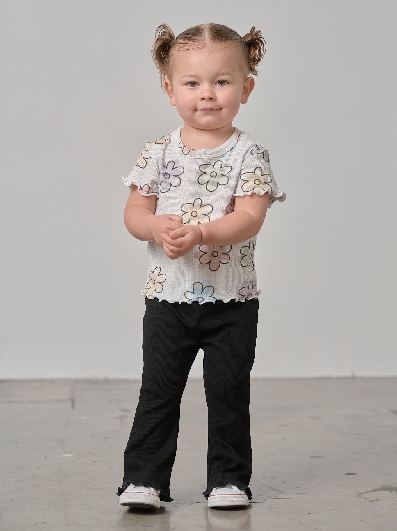 Flare Pant - Black - Little Bipsy