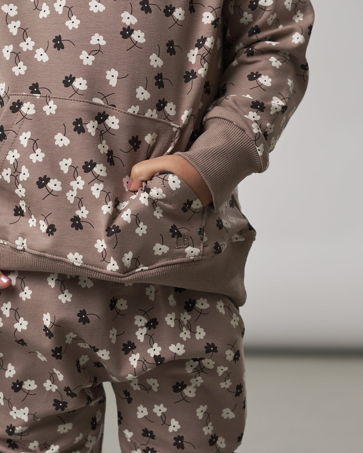 Floral Hoodie - Little Bipsy