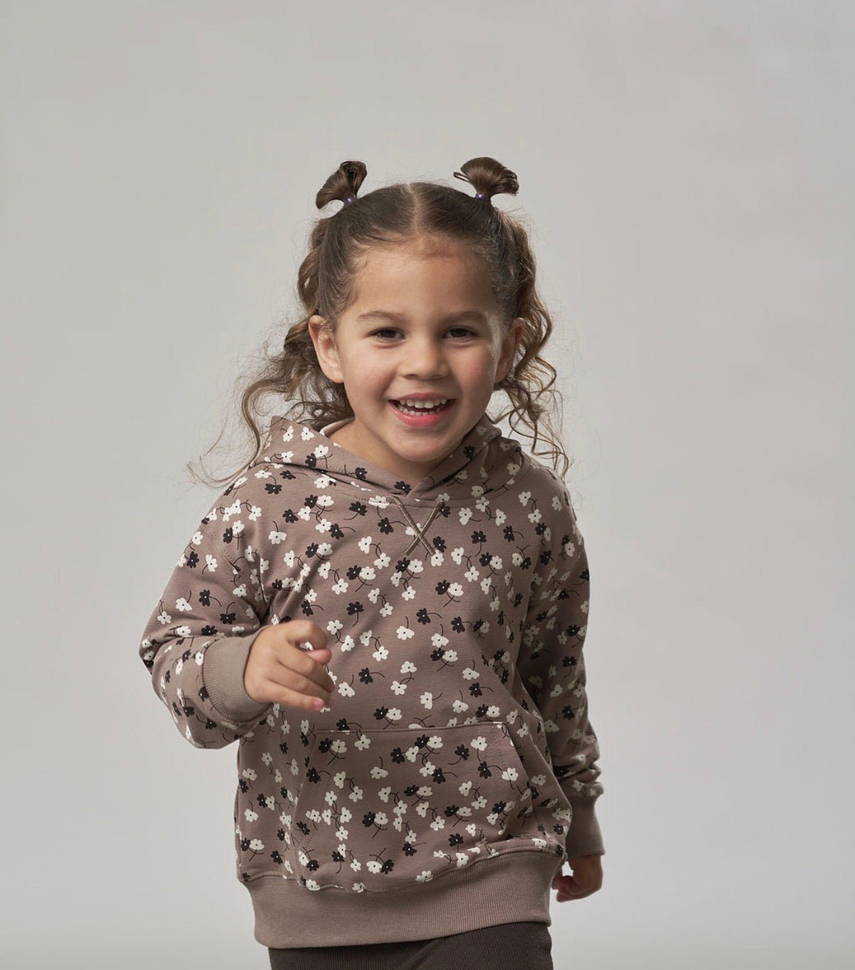 Floral Hoodie - Little Bipsy