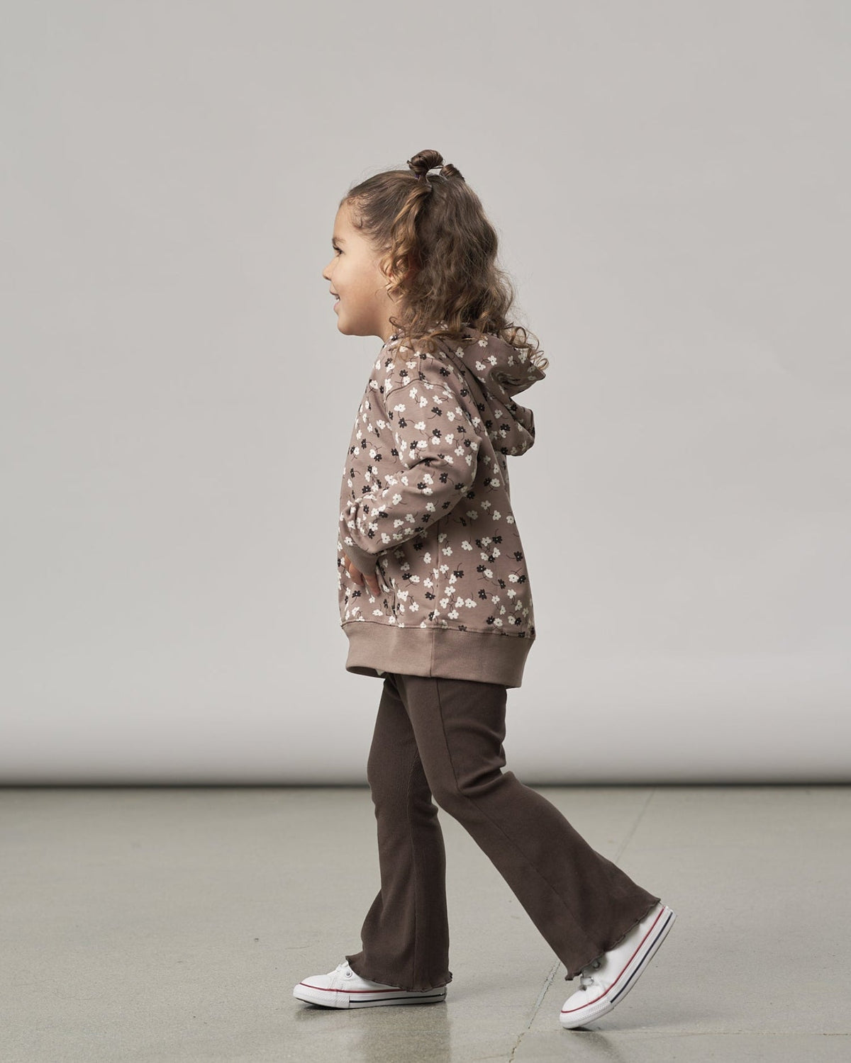 Floral Hoodie - Little Bipsy