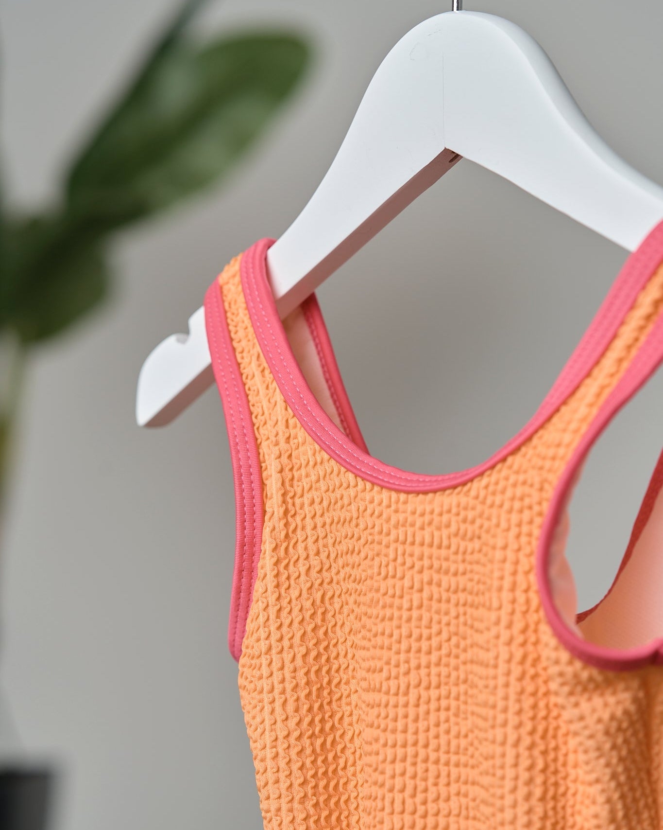 Girl's Swimsuit - Melon - Little Bipsy