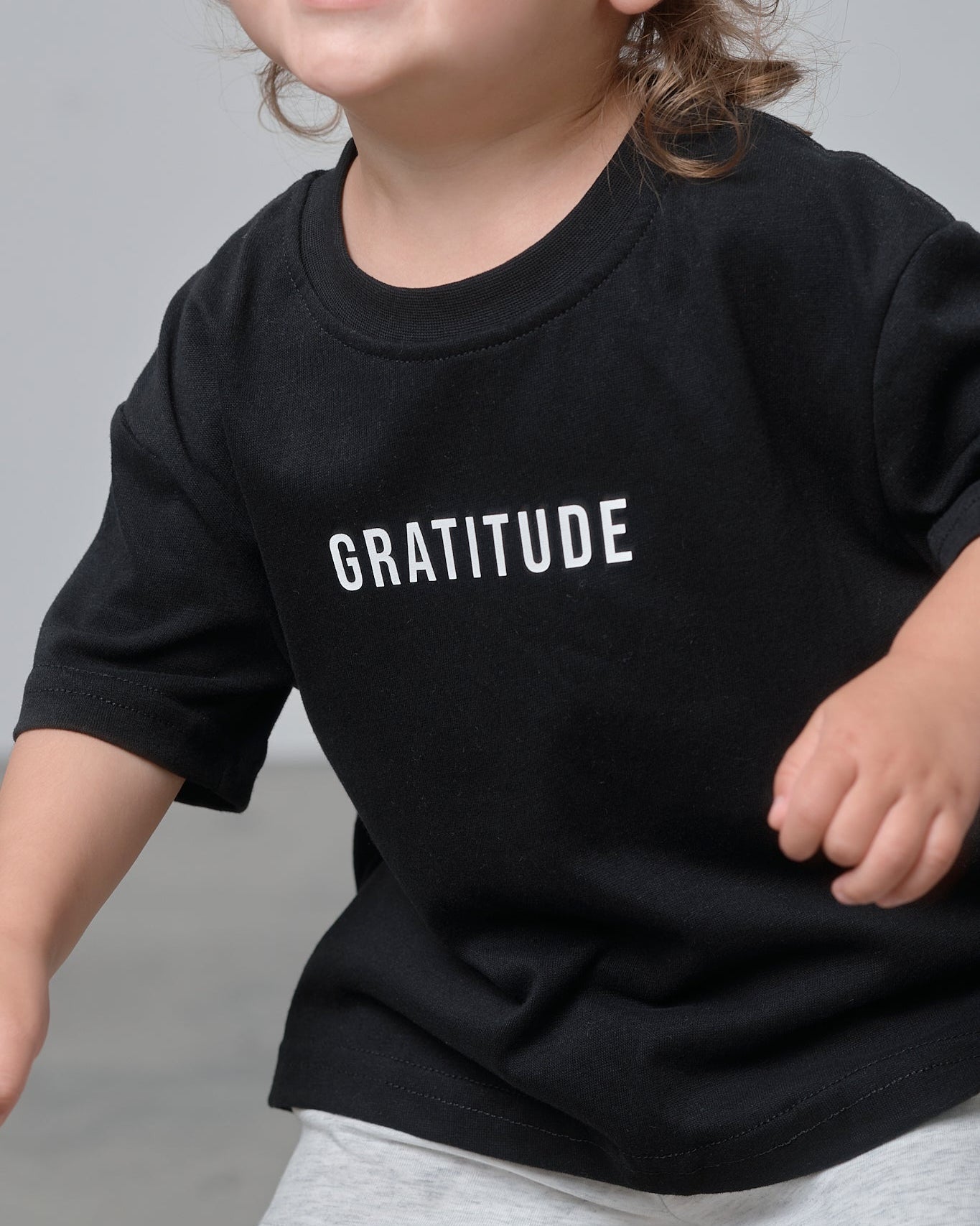 Gratitude Elevated Boxy Tee - Little Bipsy