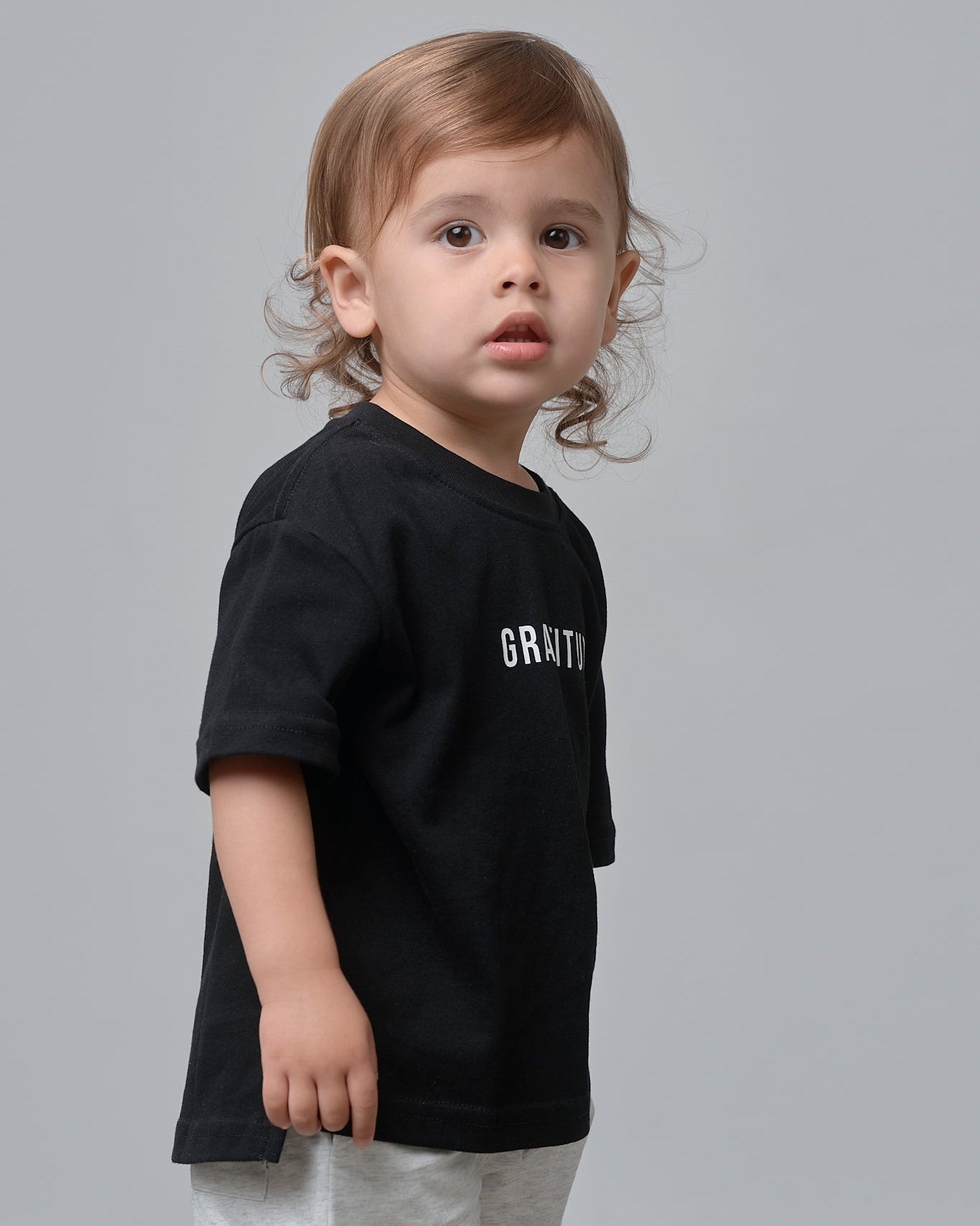 Gratitude Elevated Boxy Tee - Little Bipsy