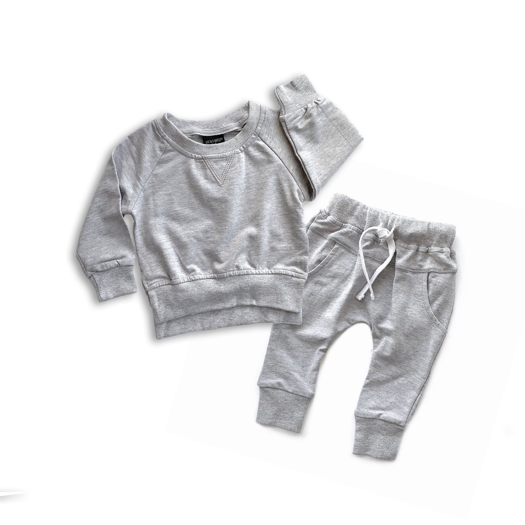 Pullover - Grey - Little Bipsy Collection