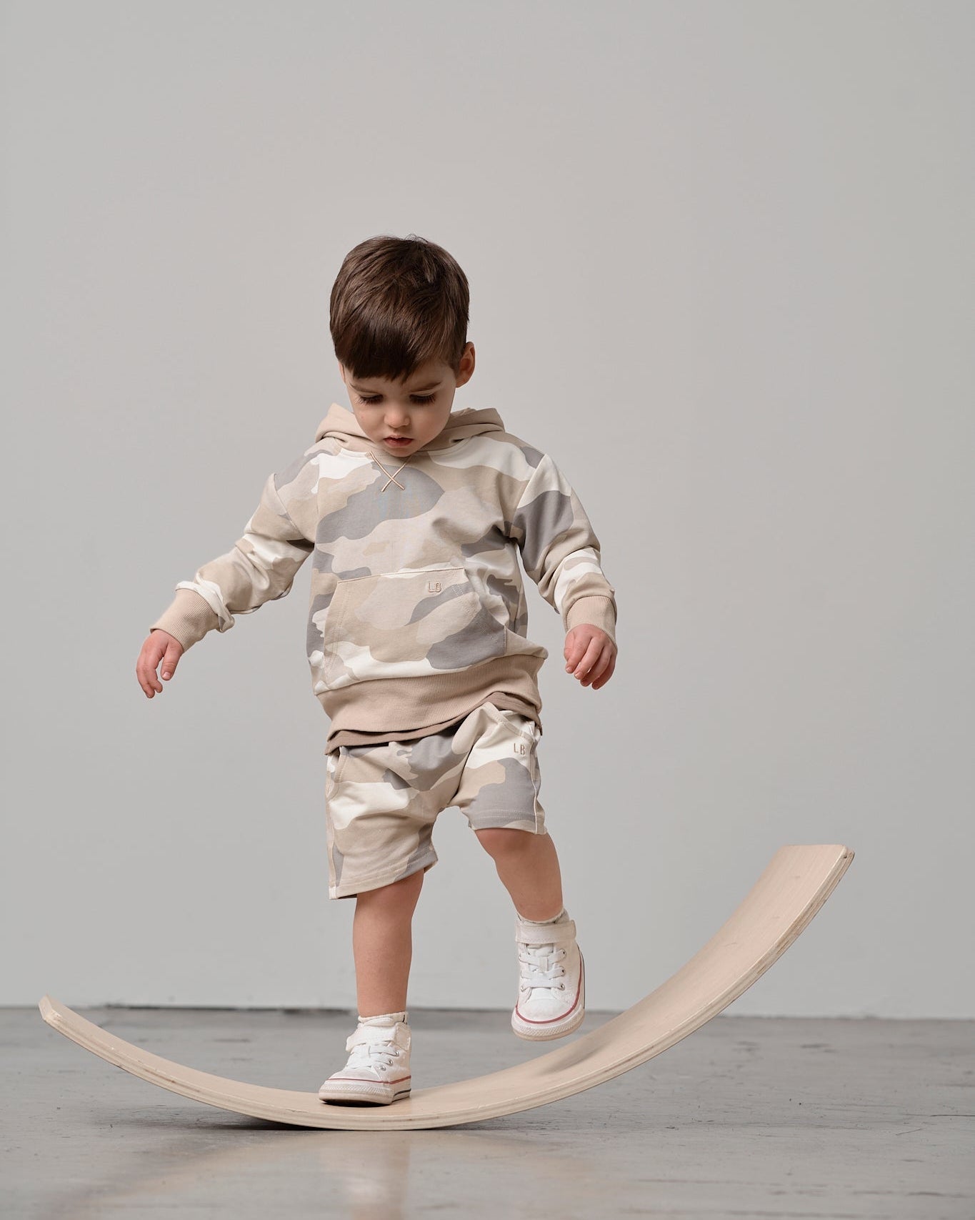 Harem Short - Faded Camo - Little Bipsy