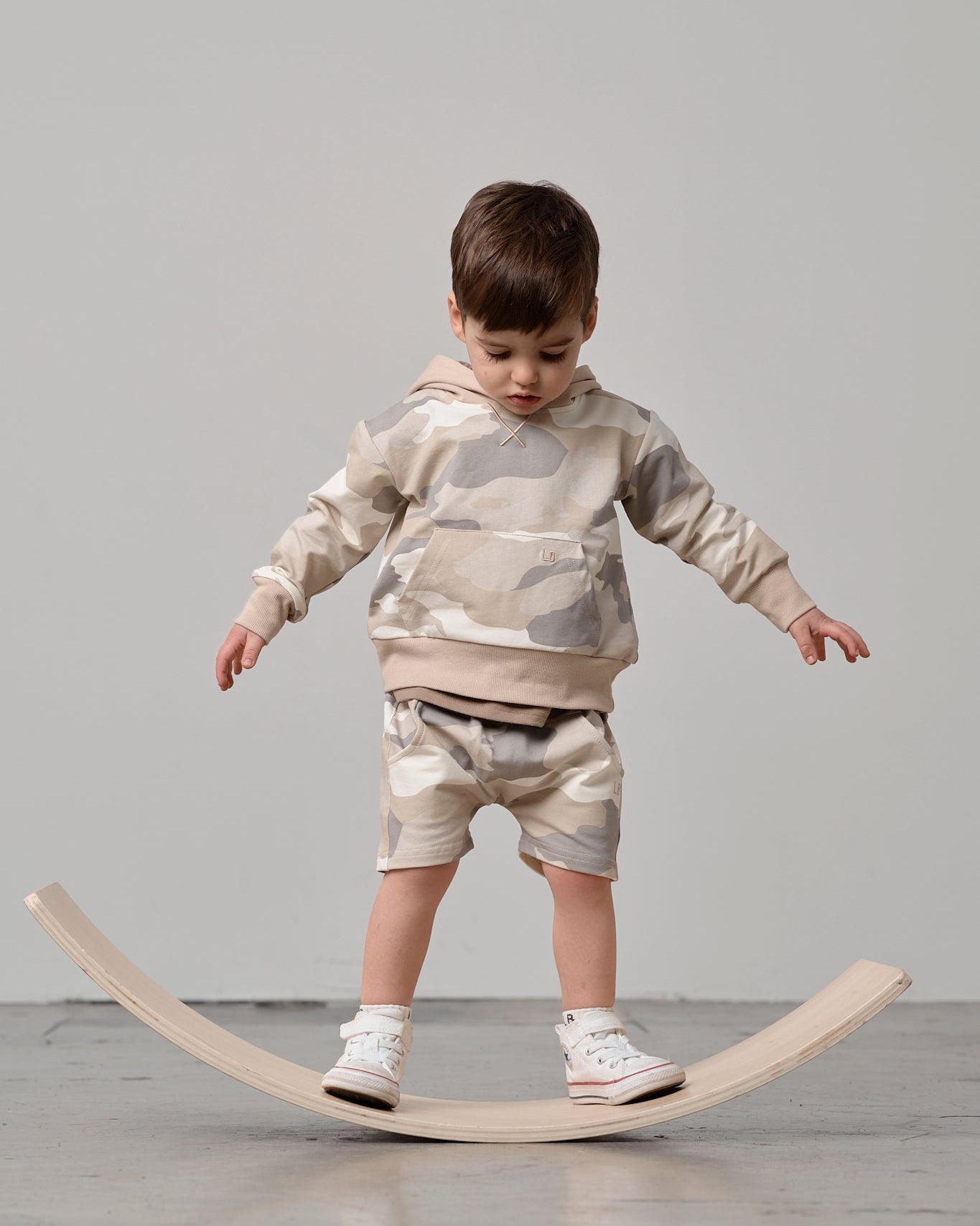 Hoodie - Faded Camo - Little Bipsy