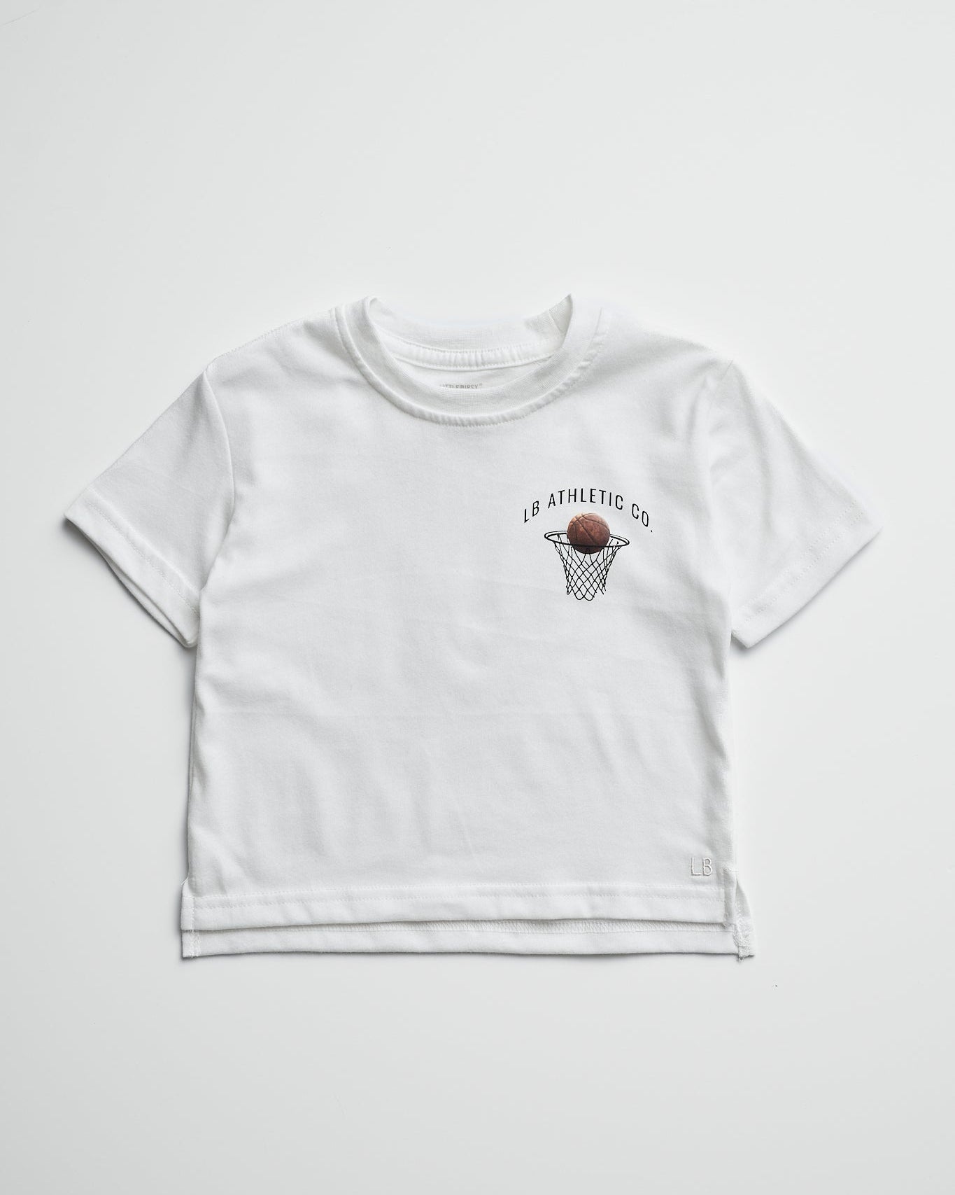 Imperfect Hoop Elevated Boxy Tee - Little Bipsy