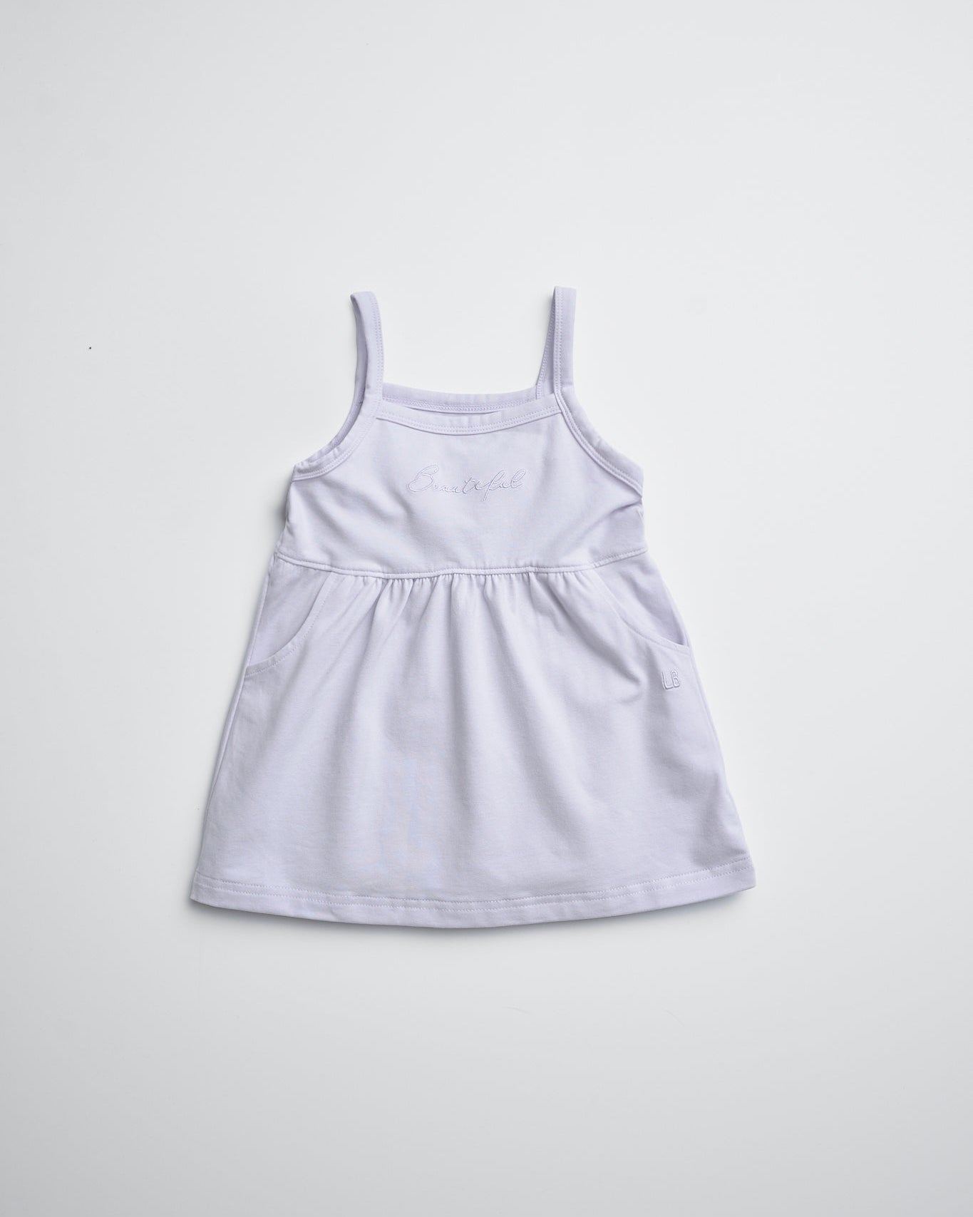 Jersey Tank Dress - Misty Lilac - Little Bipsy