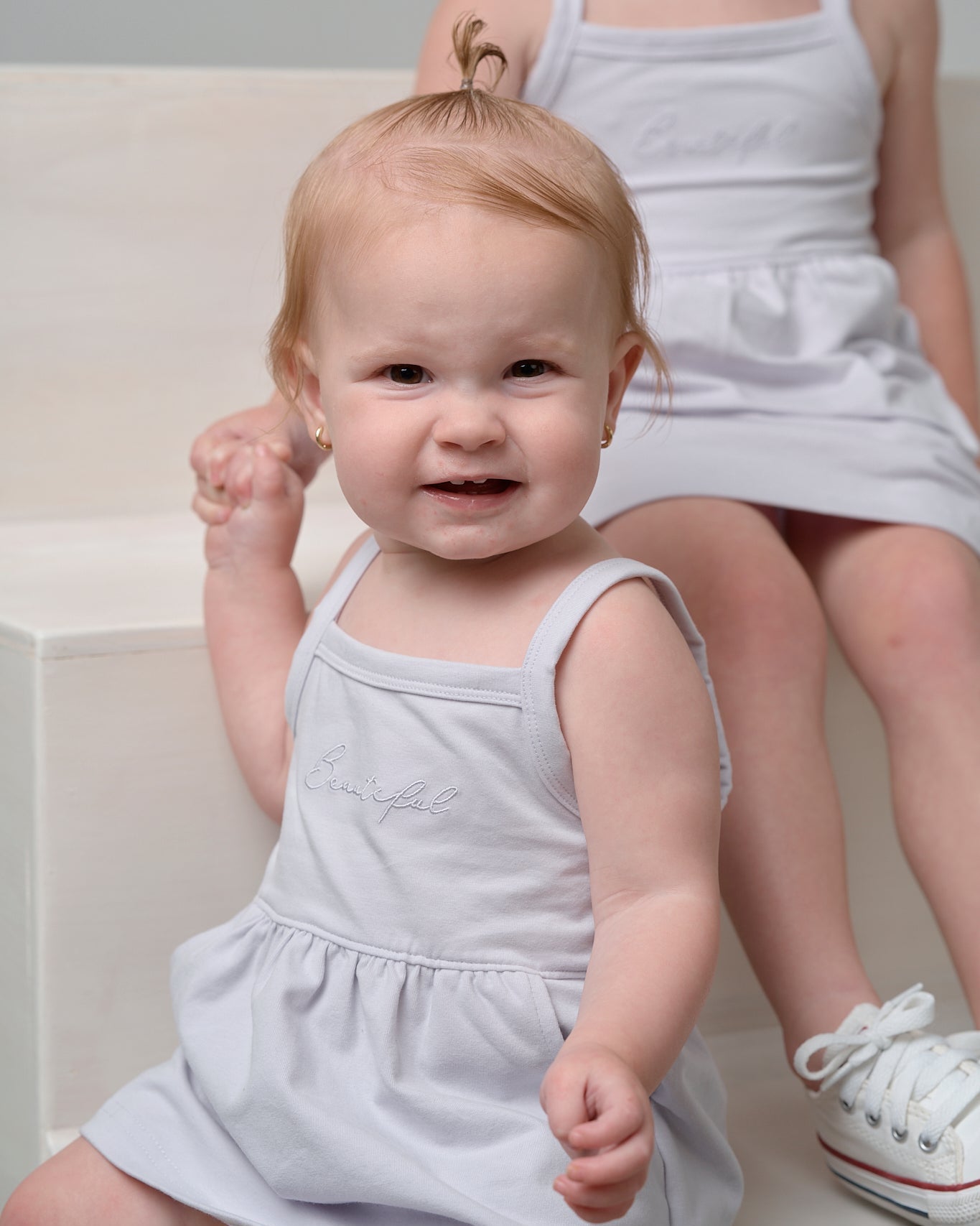 Jersey Tank Dress - Misty Lilac - Little Bipsy