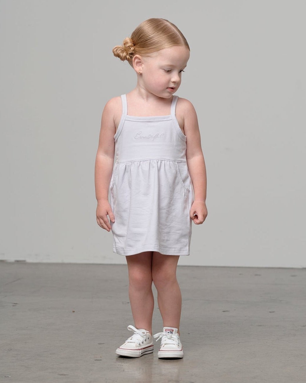 Jersey Tank Dress - Misty Lilac - Little Bipsy