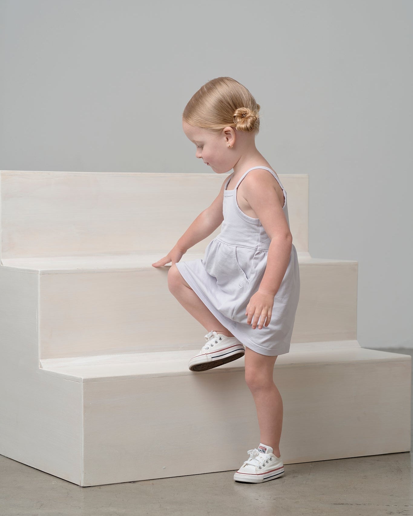 Jersey Tank Dress - Misty Lilac - Little Bipsy