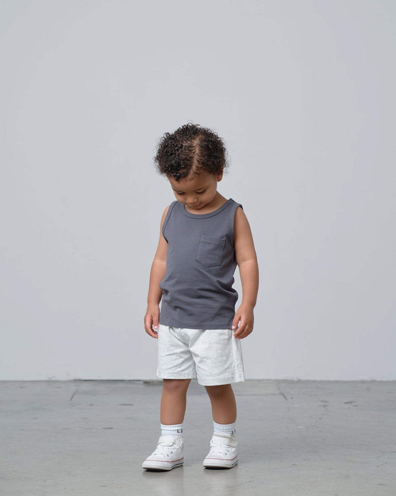 Jersey Tank - Iron - Little Bipsy