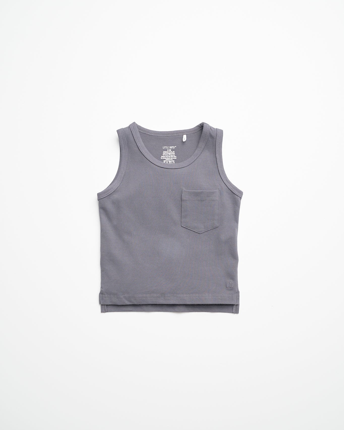 Jersey Tank - Iron - Little Bipsy