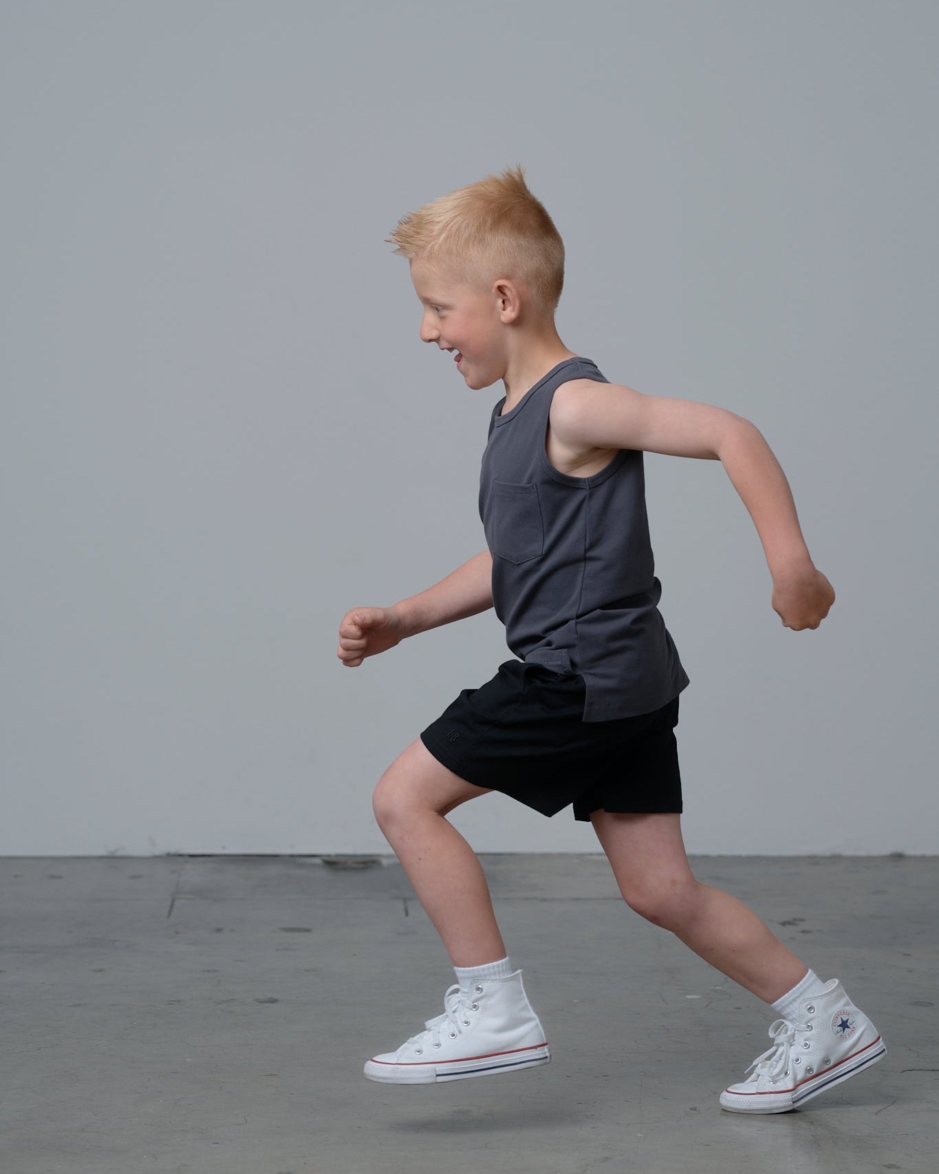 Jersey Tank - Iron - Little Bipsy