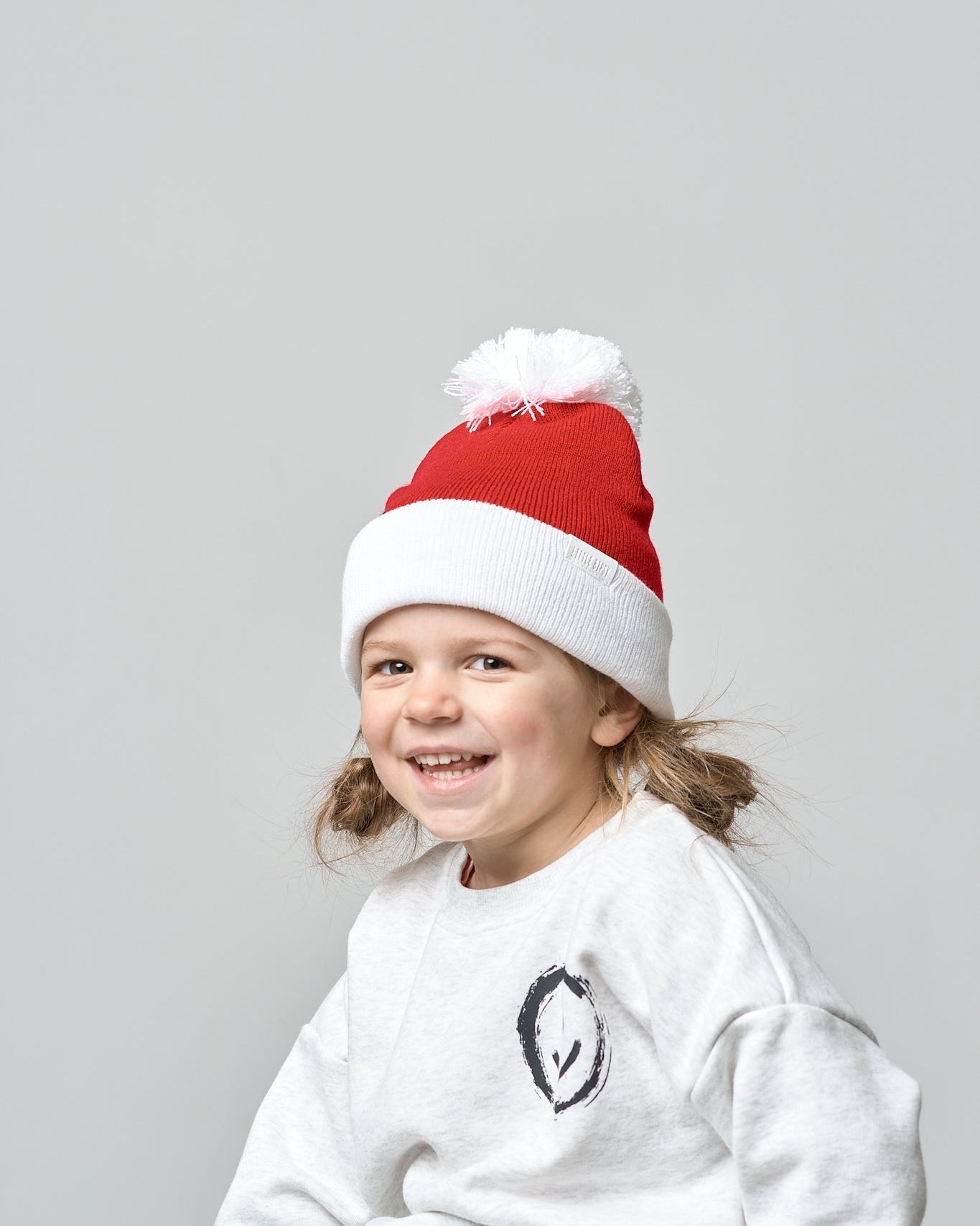 Knit Beanie - Santa - Little Bipsy