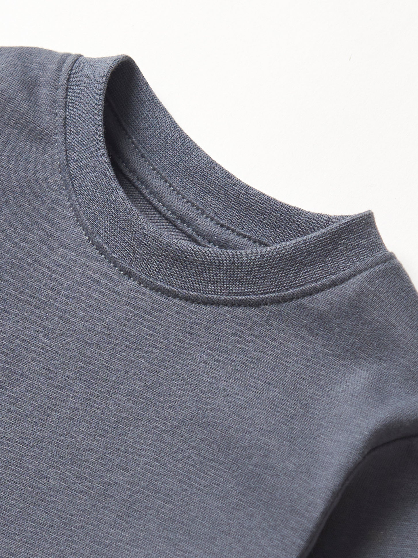 Long Sleeve Elevated Tee - Smoke - Little Bipsy