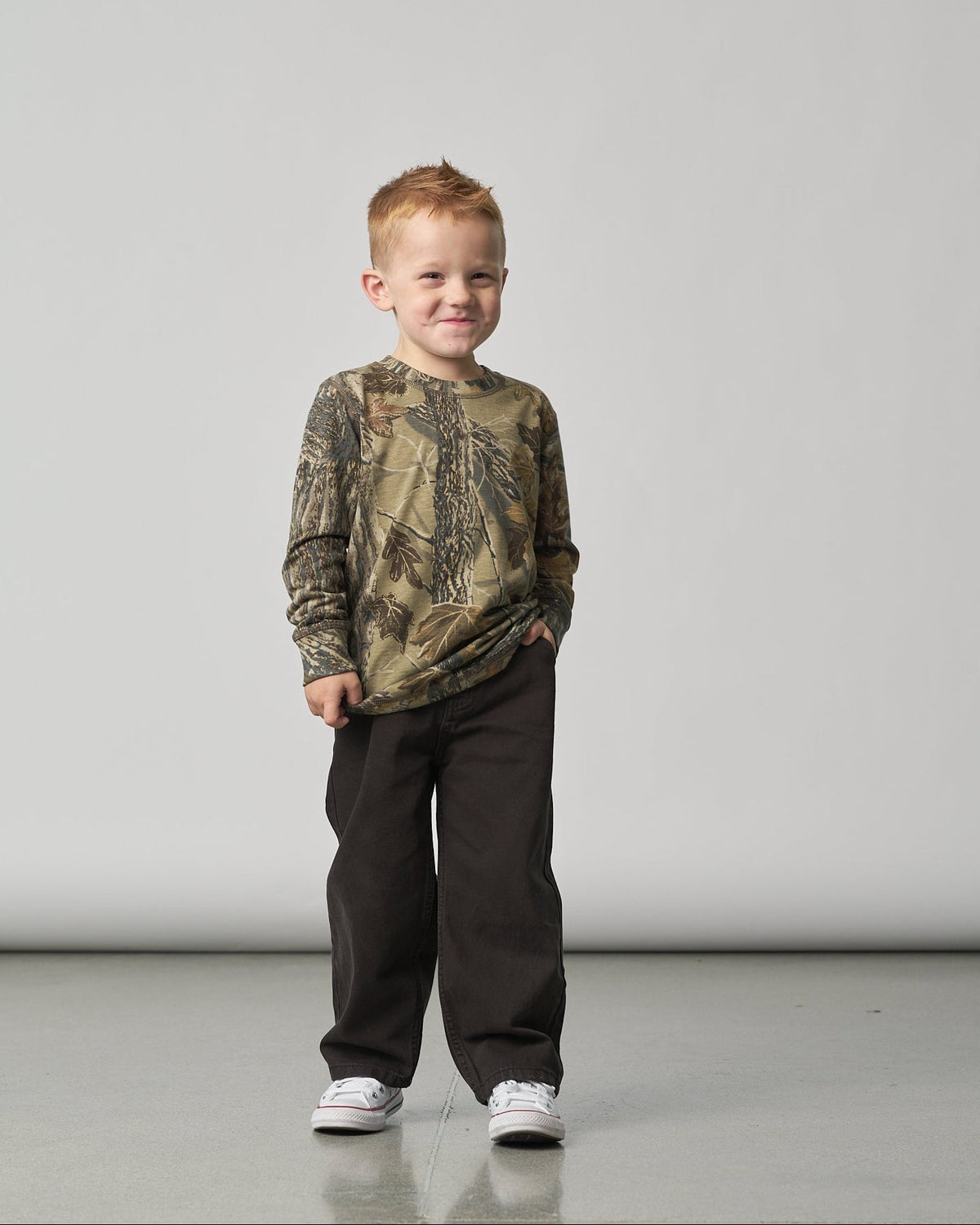 Long Sleeve Tee - Realtree X-Tra Grey® - Little Bipsy