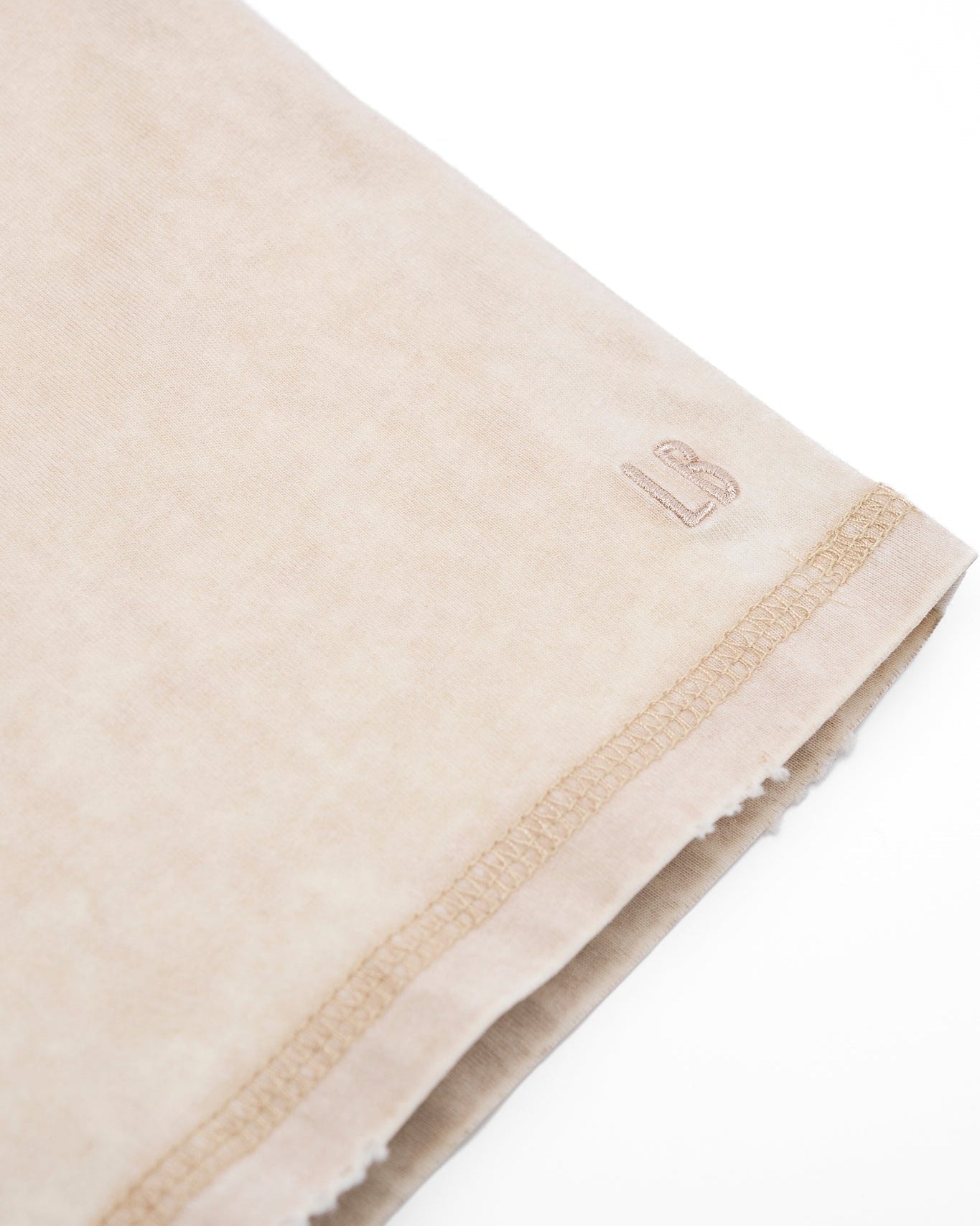 Mineral Wash Tee - Cream - Little Bipsy