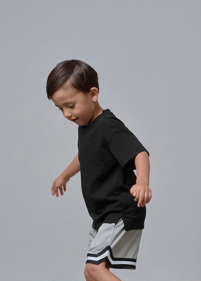 Modern Tee - Black - Little Bipsy