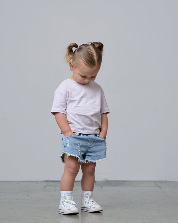 Modern Tee - Misty Lilac - Little Bipsy