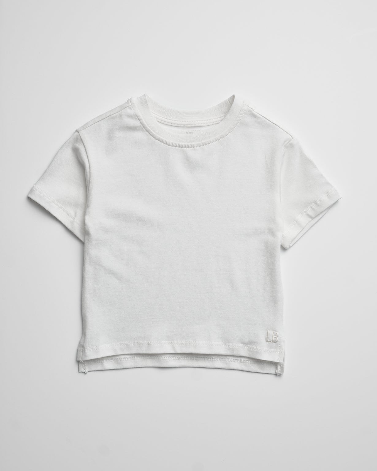 Modern Tee - White - Little Bipsy