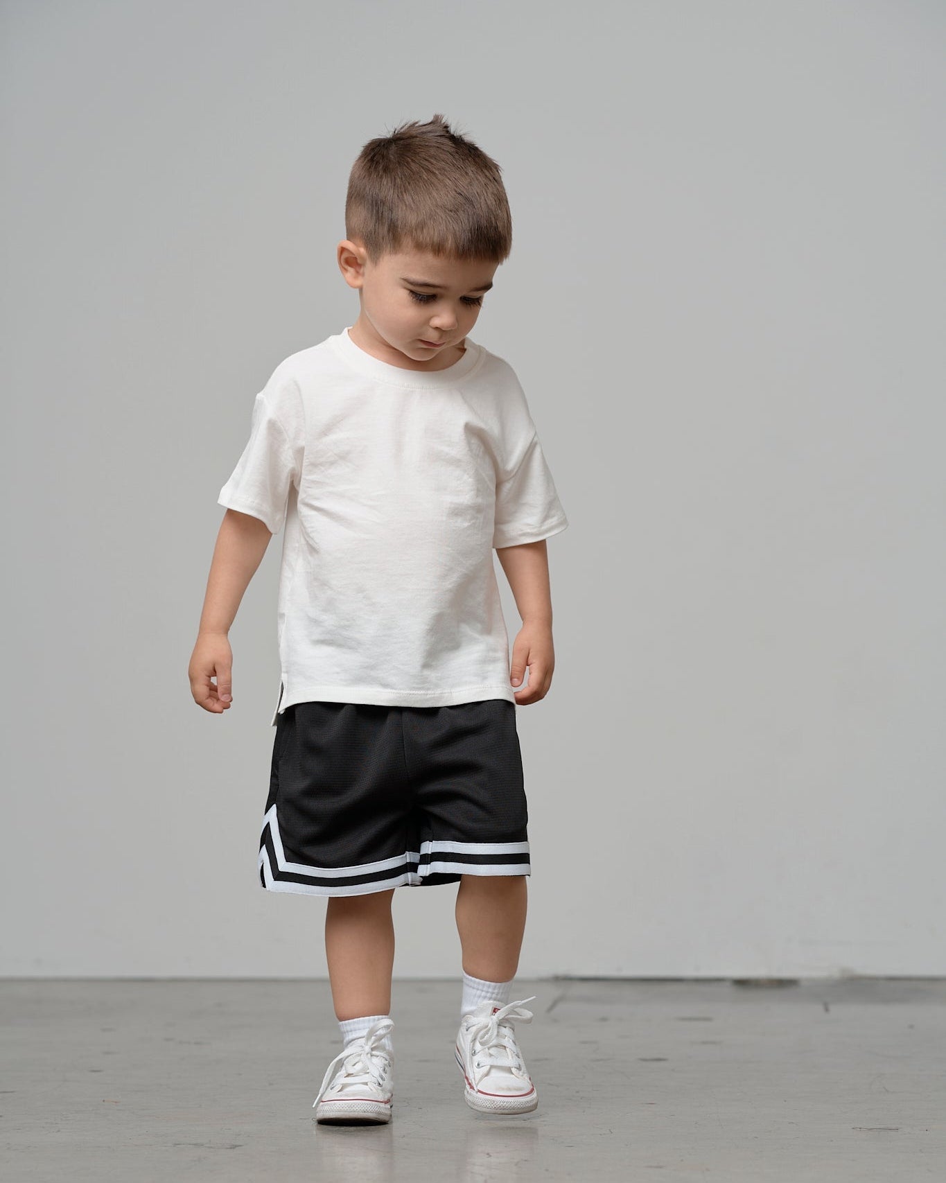 Modern Tee - White - Little Bipsy