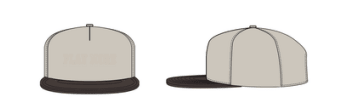 Play More Snapback Hat - Cream - Little Bipsy