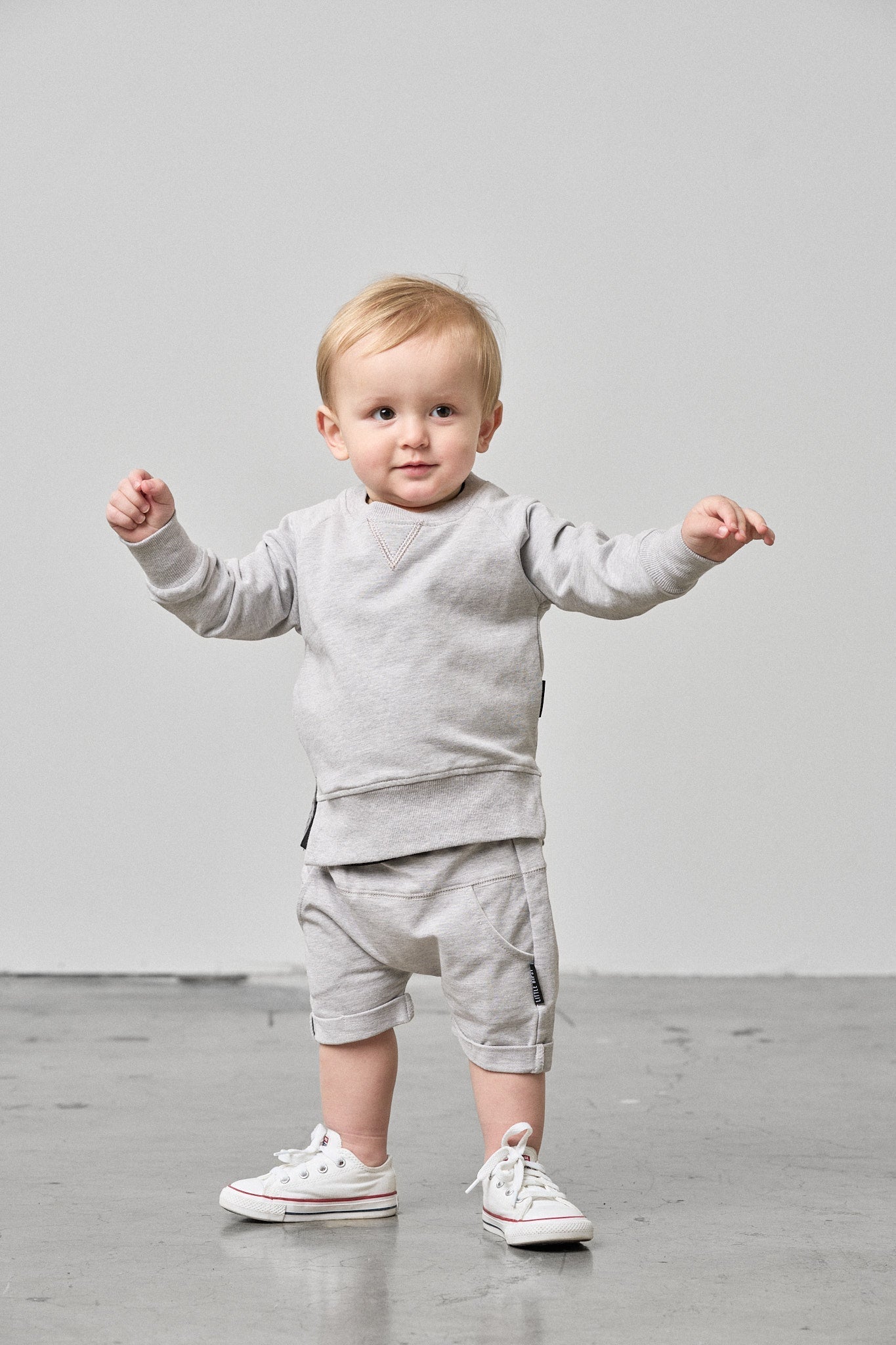Pullover - Grey - Little Bipsy