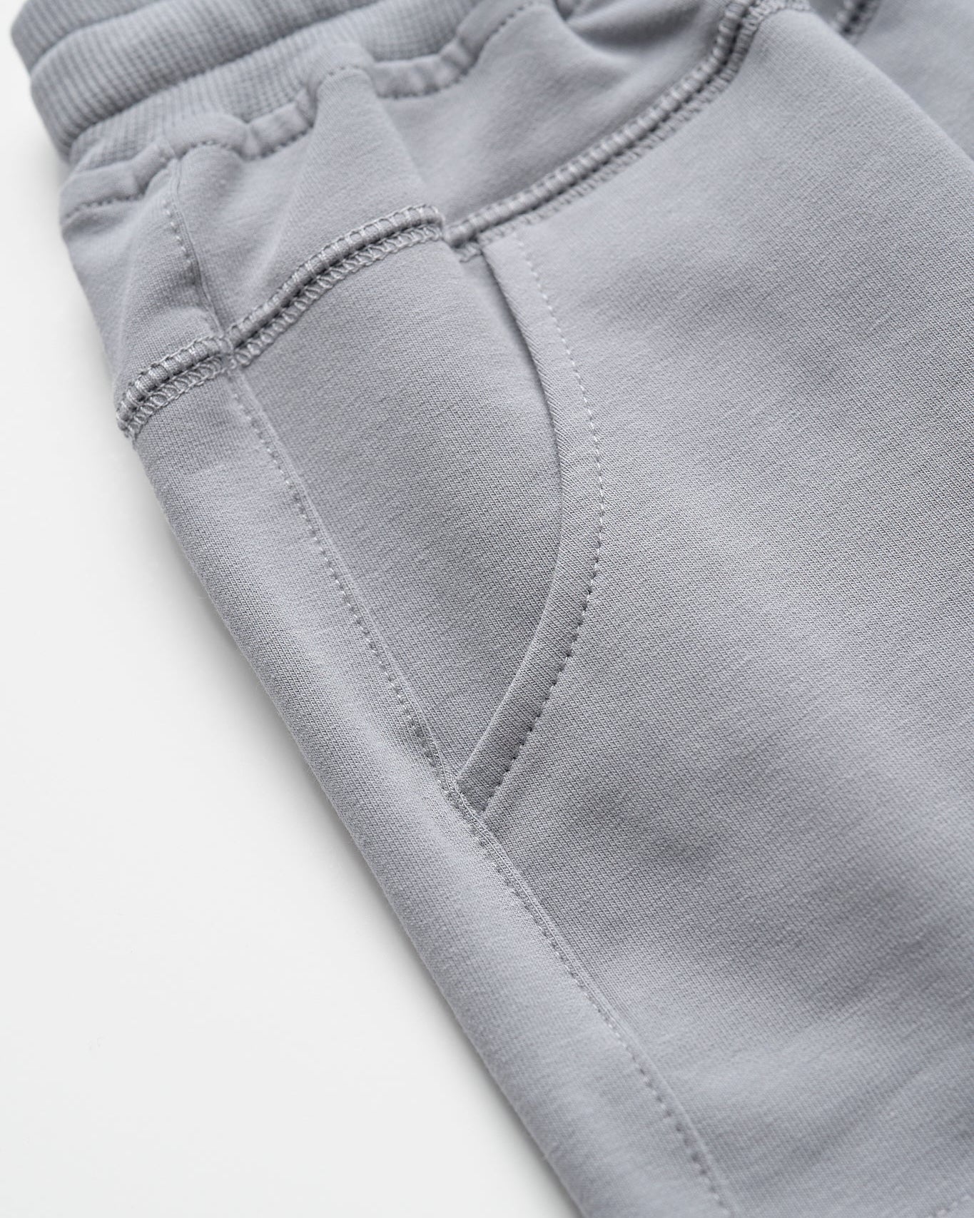 Raw Edge Harem Short - Stormshell - Little Bipsy