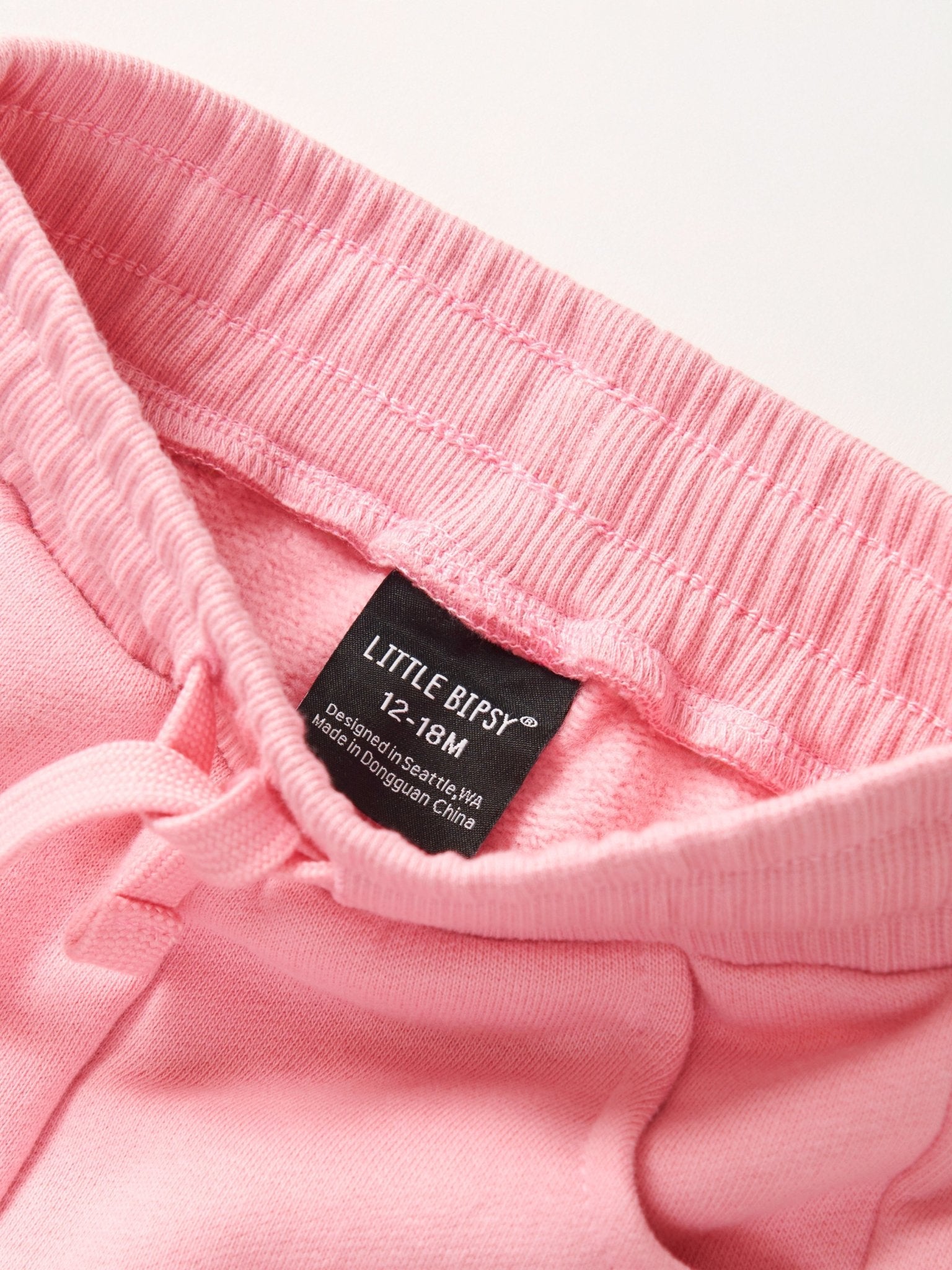 Relaxed Elevated Sweatpant - Rose - Little Bipsy