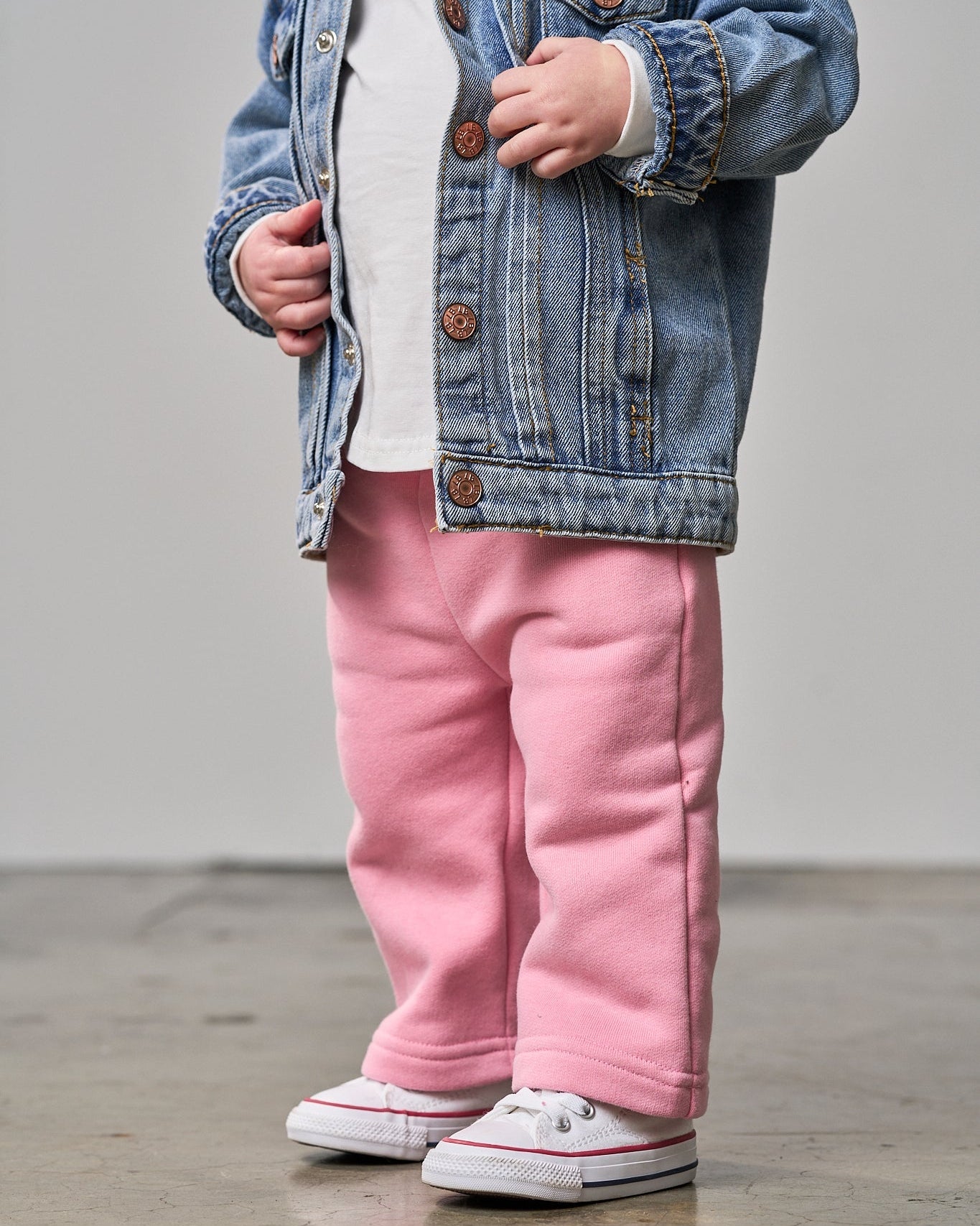 Relaxed Elevated Sweatpant - Rose - Little Bipsy