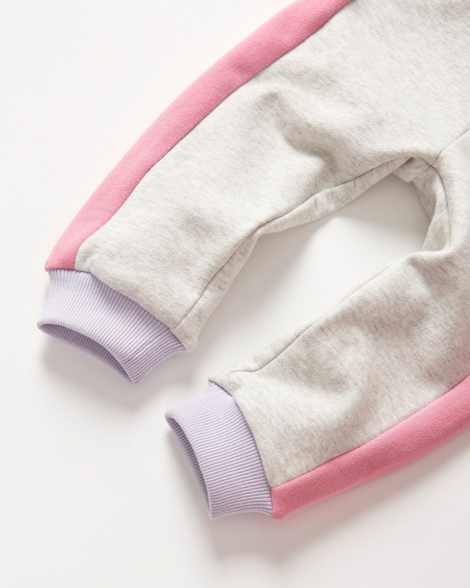 Side Stripe Jogger - Rose - Little Bipsy