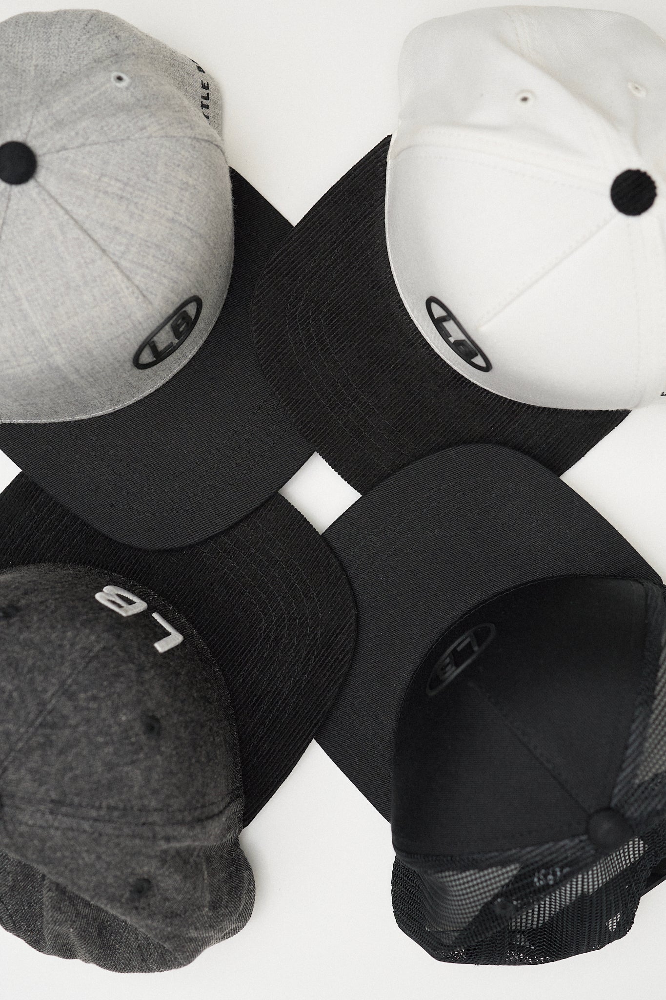 Snapback Hat - Dark Grey - Little Bipsy