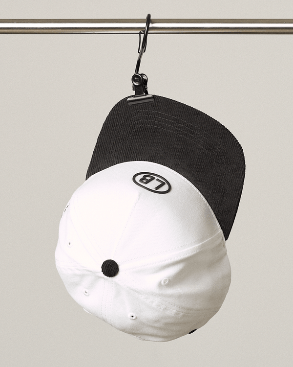 Snapback Hat - White - Little Bipsy