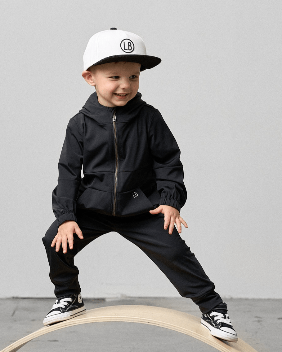 Snapback Hat - White - Little Bipsy