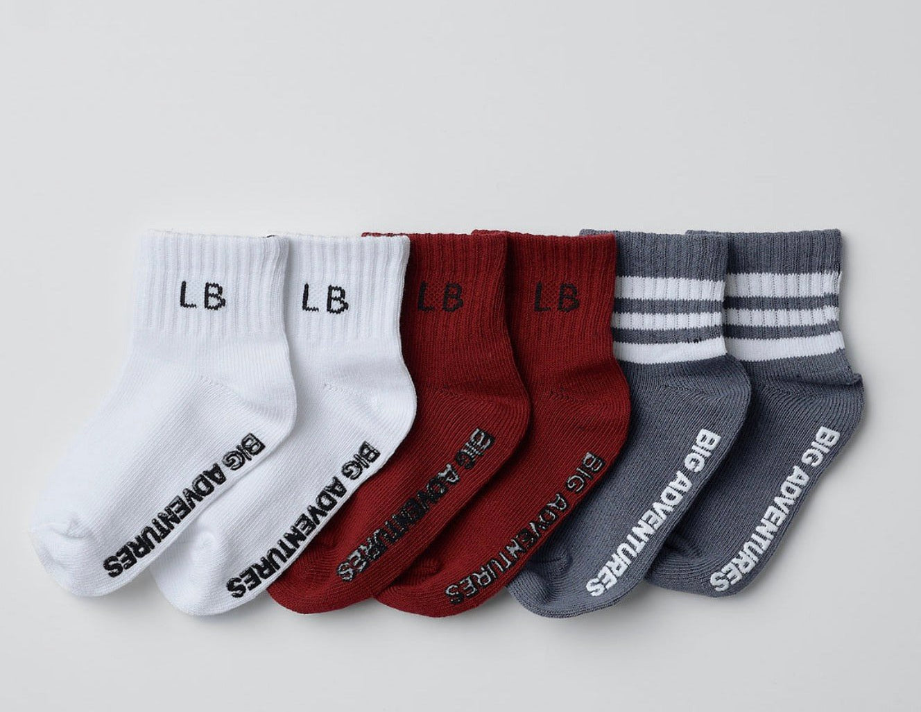 Sock 3 - Pack - USA Mix - Little Bipsy