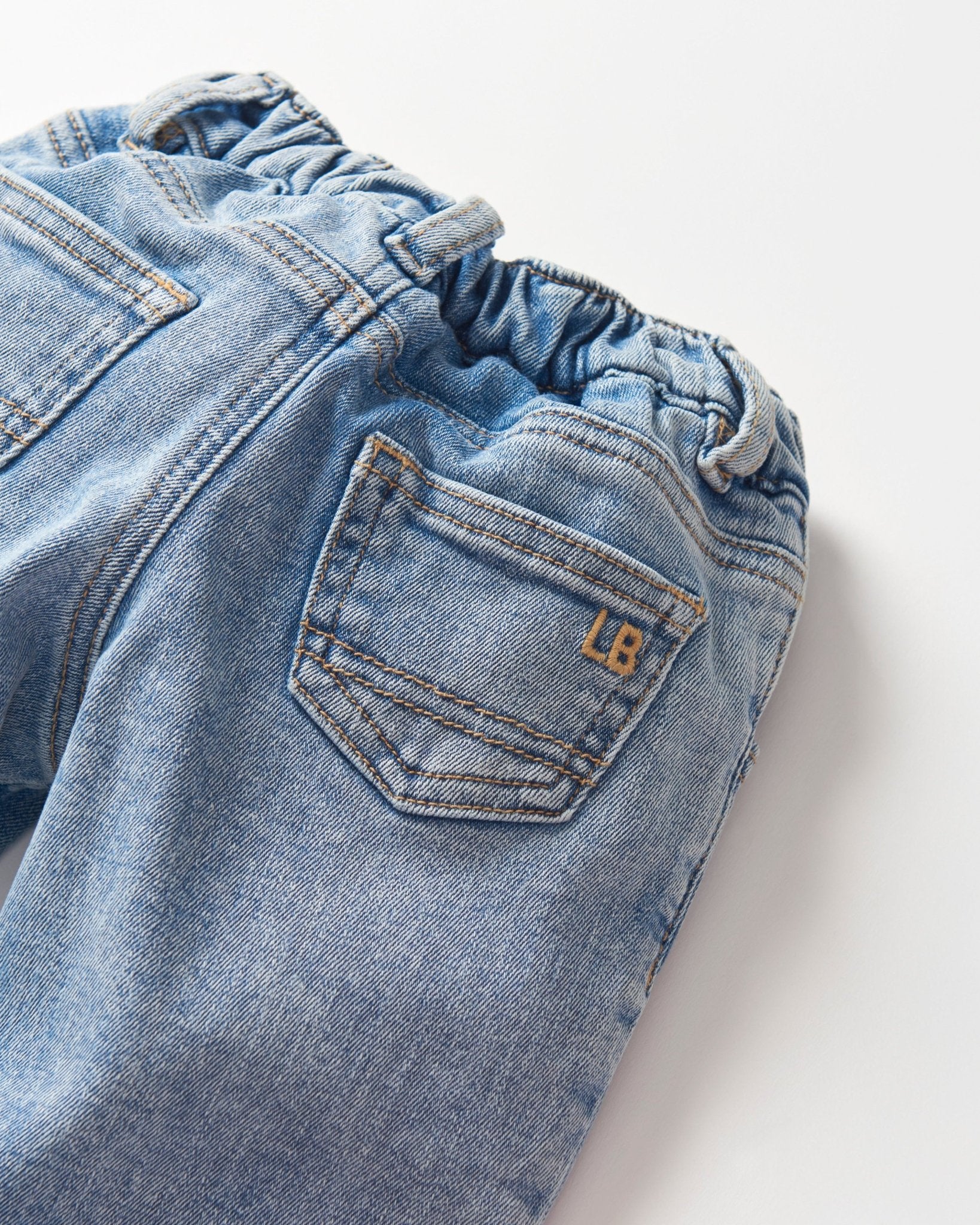 Straight Leg Denim - Little Bipsy