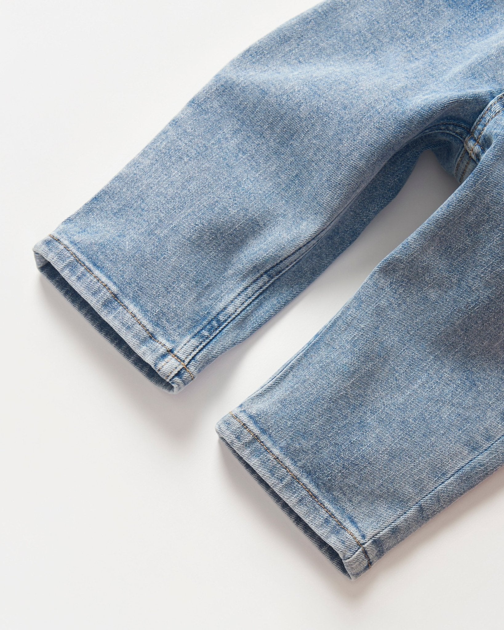 Straight Leg Denim - Little Bipsy