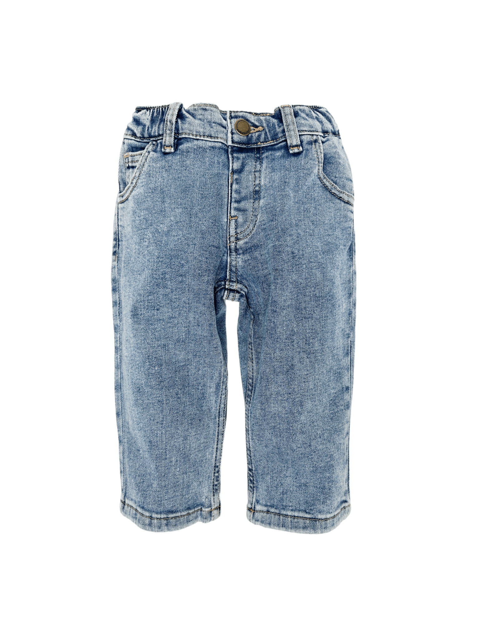 Straight Leg Denim - Little Bipsy