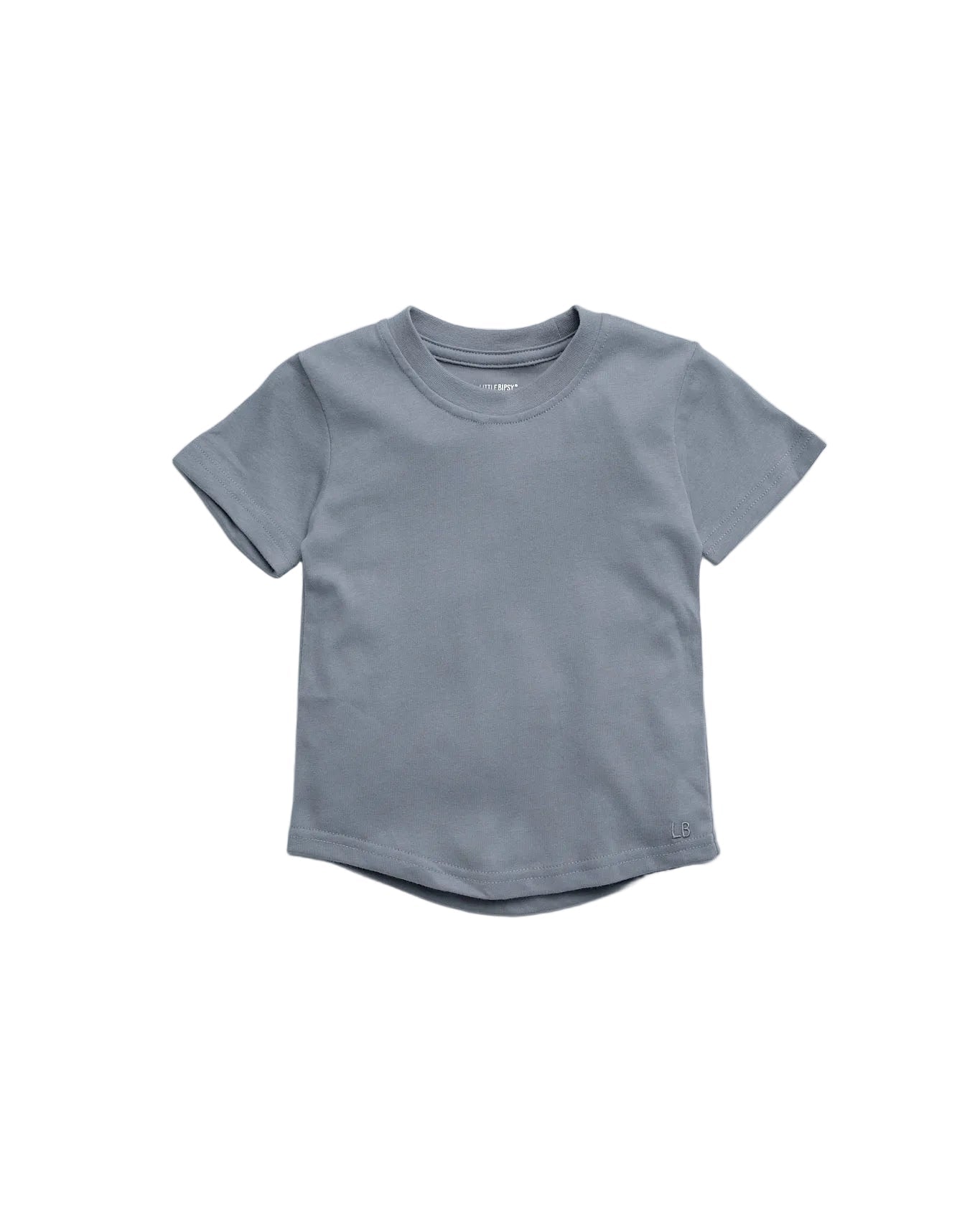 Swoop Elevated Tee - Stormshell - Little Bipsy