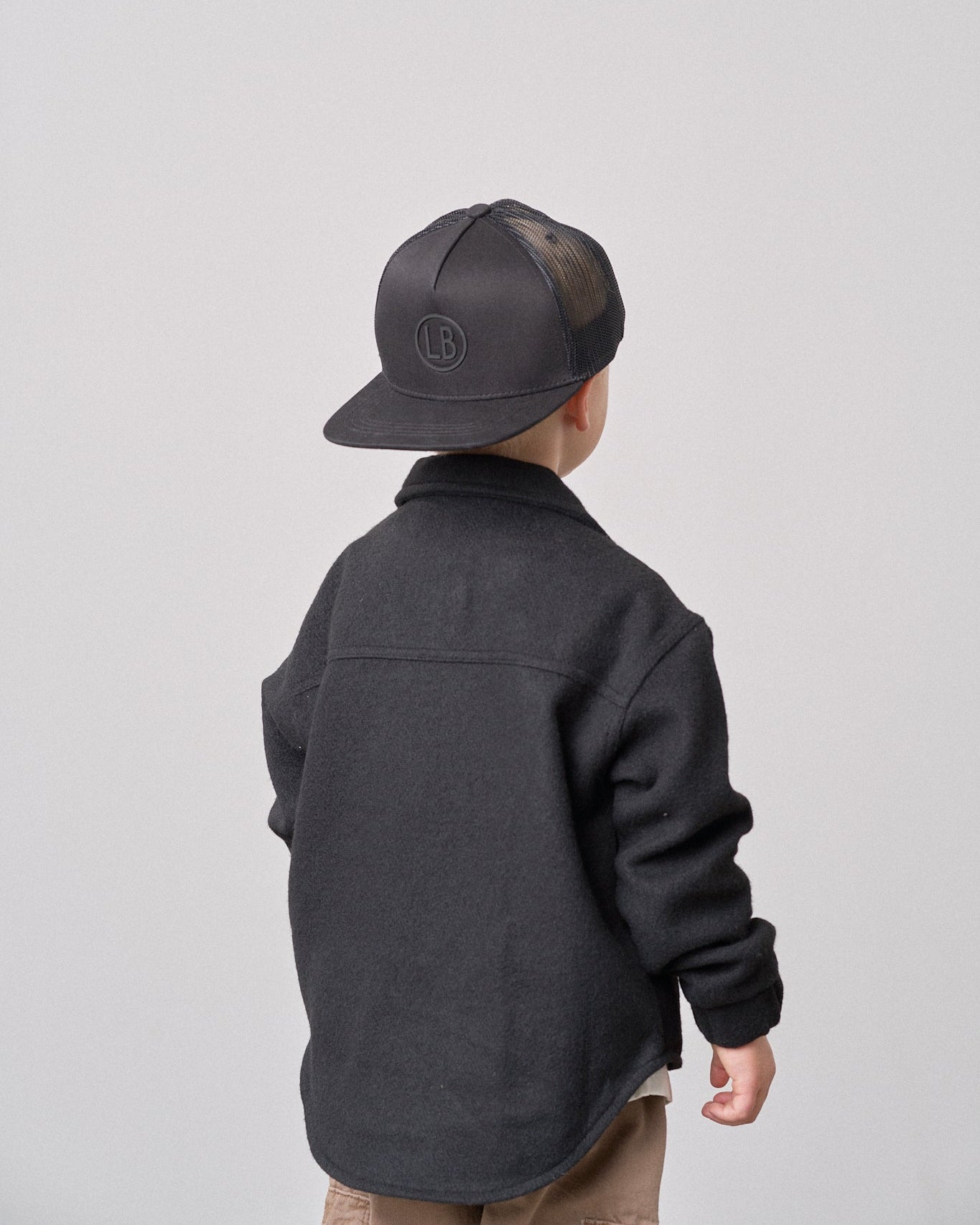 Trucker Hat - Black - Little Bipsy
