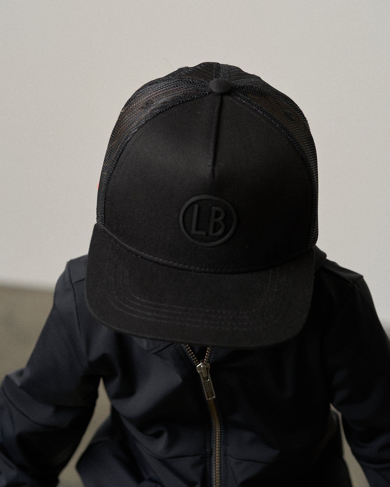 Trucker Hat - Black - Little Bipsy