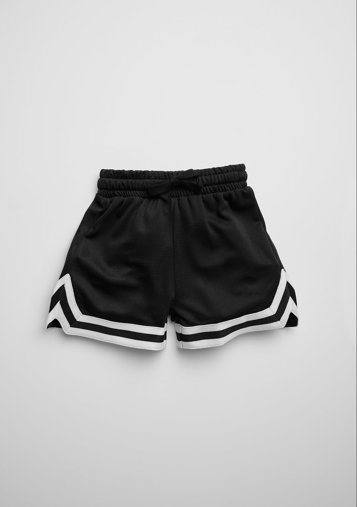 Varsity Mesh Short - Black - Little Bipsy