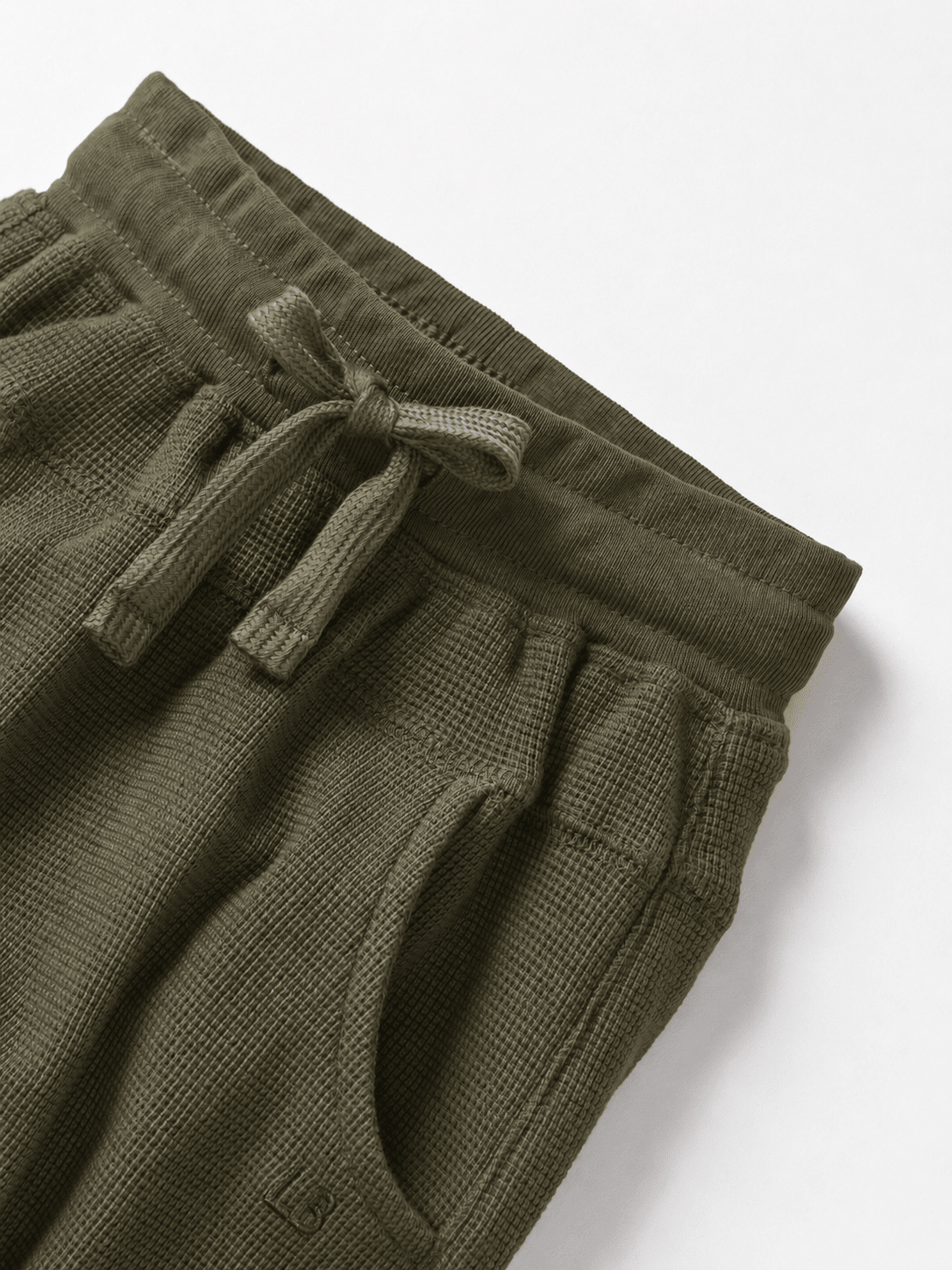 Waffle Jogger - Green - Little Bipsy