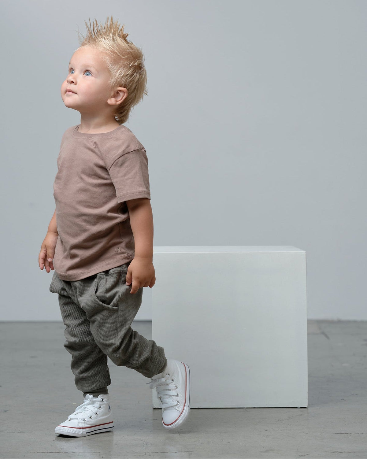 Waffle Jogger - Green - Little Bipsy