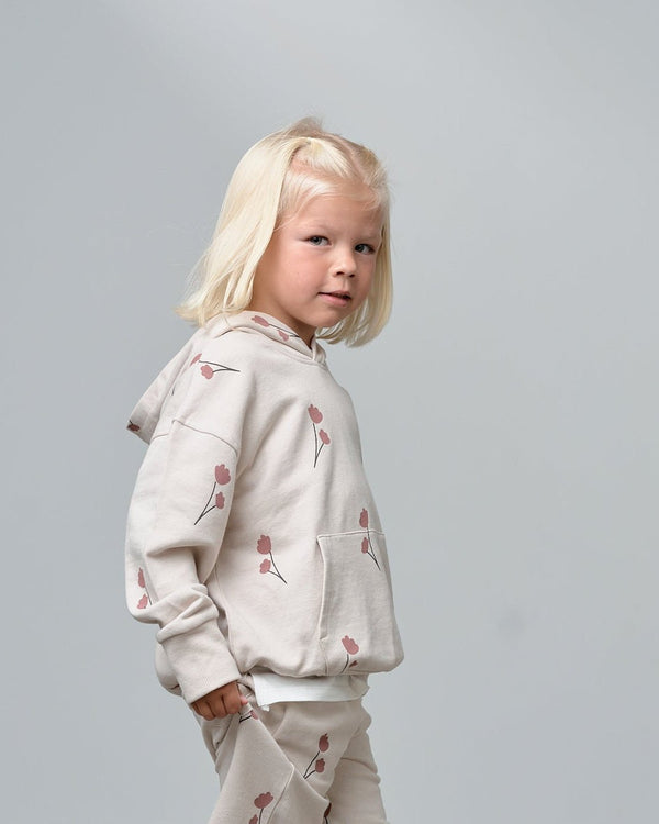 Wild Flower Relaxed Hoodie - Little Bipsy