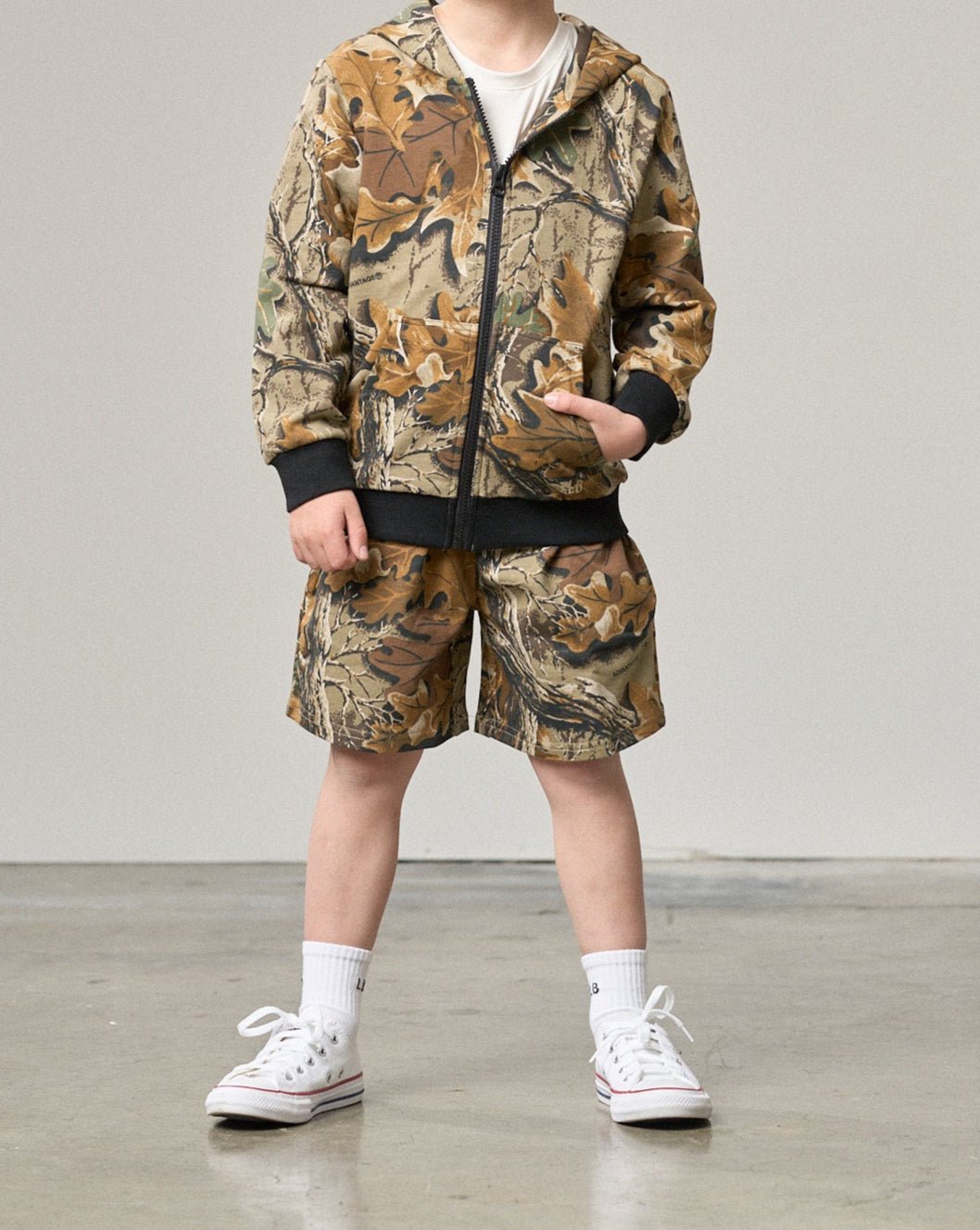 Zip Hoodie - Realtree Advantage ® Black - Little Bipsy